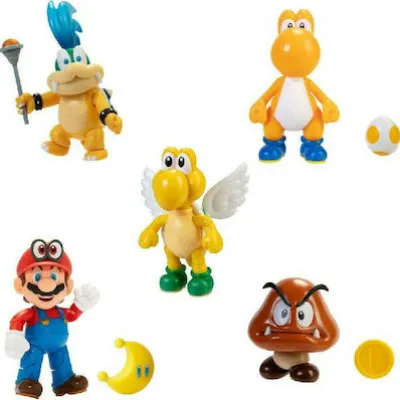 Φιγούρα 10 εκ. SUPER MARIO WAVE 24 (5 σχέδια)