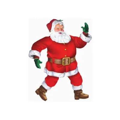 CUTOUT CLASSIC SANTA
