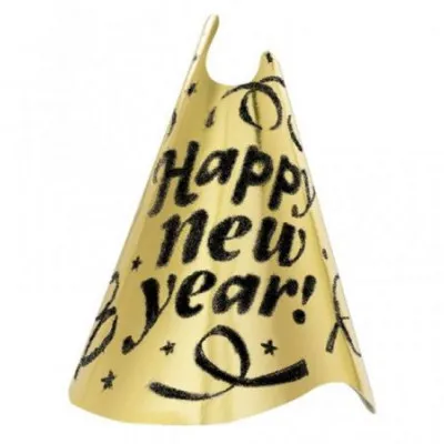 ΚΑΠΕΛΟ ΧΑΡΤΙΝΟ HNY ΧΡΥΣΟ