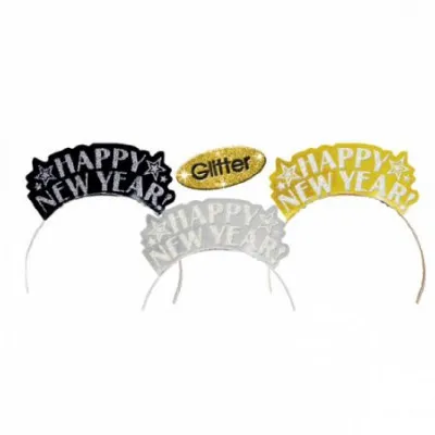ΤΙΑΡΕΣ HNY GLITTER 12 TEMΑΧΙΑ