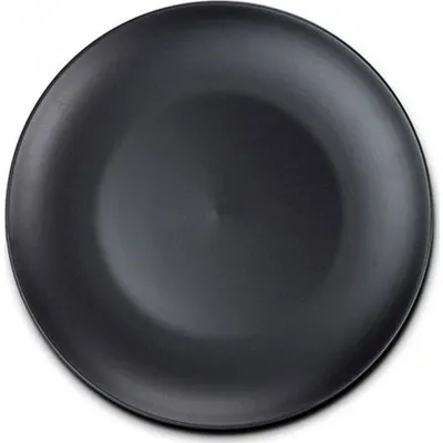 Πιάτο ρηχό stoneware μαύρο 26.5cm