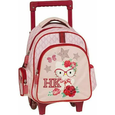 TROLLEY ΝΗΠΙΑΓΩΓΕΙΟΥ ΡΟΖ HELLO KITTY