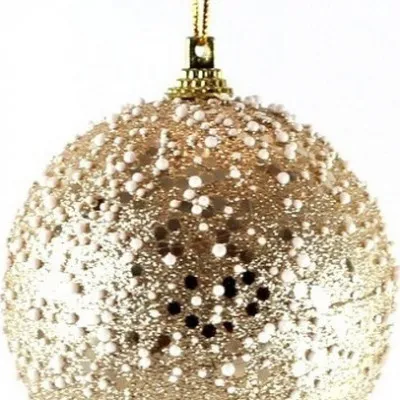 ΜΠΑΛΑ DECOR ΣΑΜΠΑΝΙ ΜΕ ΧΙΟΝΙ 10CM