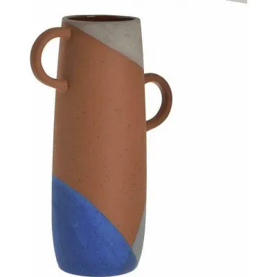 ΒΑΖΟ TERRACOTTA MULTICOLOR 17Χ9Χ26