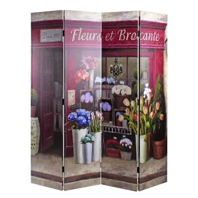 ΠΑΡΑΒΑΝ "FLEURS ET BROCANTE" 154X180