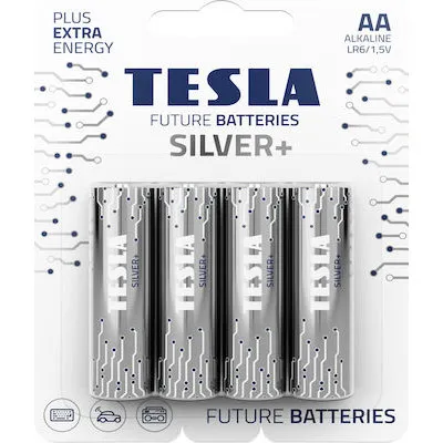 TESLA BATTERIES SILVER AA