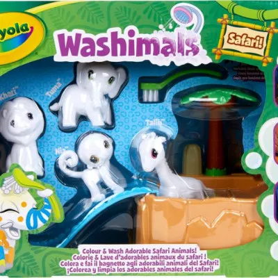 CRAYOLA WASHIMALS SAFARI ΣΕΤ