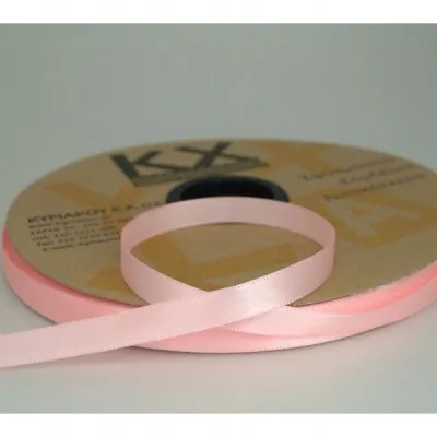 ΚΟΡΔΕΛΑ SATIN ΜΙΑΣ ΟΨΗΣ ΜΕ ΟΥΓΙΑ 10ΜΜ PINK L