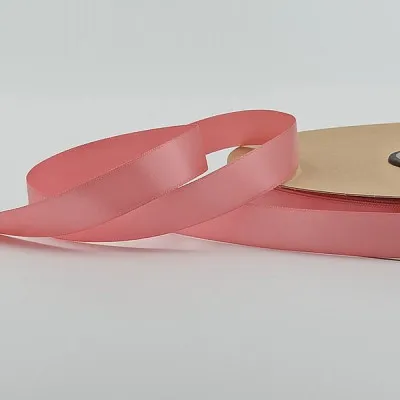 ΚΟΡΔΕΛΑ SATIN ΜΙΑΣ ΟΨΗΣ ΜΕ ΟΥΓΙΑ 15MM PINK OLD