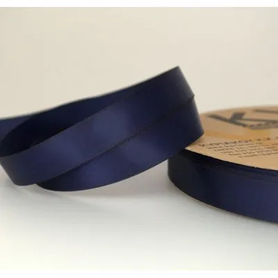 ΚΟΡΔΕΛΑ SATIN ΜΙΑΣ ΟΨΗΣ ΜΕ ΟΥΓΙΑ 15MM BLUE