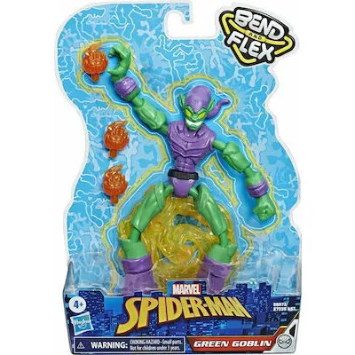 Hasbro Marvel Spider -Man : Bend And Flex -Green Goblin Action