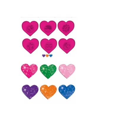 BARBIE DOUGH GLITTER BARBIES HEART