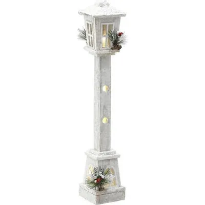 ΣΠΙΤΑΚΙ LED ΞΥΛΙΝΟ ΛΕΥΚΟ 11Χ11Χ60