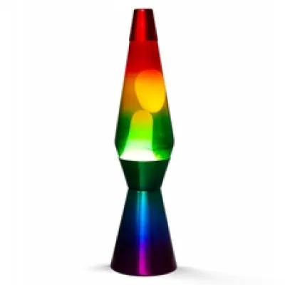 ΛΑΜΠΑ TOTAL GIFT XL1767 LAVA RAINBOW LAMP H40cm