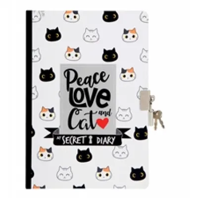 ΑΤΖΕΝΤΕΣ TOTAL GIFT XL1899 CATS A5 ΜΕ ΚΛΕΙΔΙ