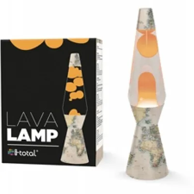 ΛΑΜΠΑ TOTAL GIFT XL1776 LAVA MAPS LAMP H40cm