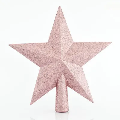 ΚΟΡΥΦΗ ΔΕΝΤΡΟΥ ΑΣΤΕΡΙ ΡΟΖ GLITTER