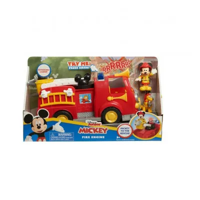 Mickey Πυροσβεστικό Όχημα Με 2 Φιγούρες (MCC00000)