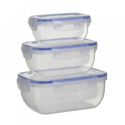 S/3 ΦΑΓΗΤΟΔΟΧΕΙΟ ΓΥΑΛΙΝΟ/PL 400/800/1400mL 19Χ19Χ8
