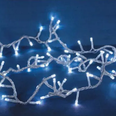 240L LED ΜΕ ΠΡΟΓΡΑΜΜΑ ΔΙΑΦΑΝΟ ΚΑΛΩΔΙΟ  - ΨΥΧΡΟ ΛΕΥΚΟ