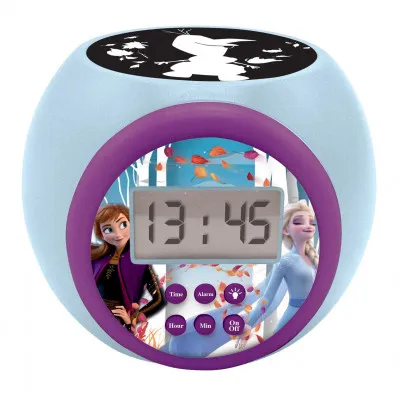 FROZEN PROJECTOR ALARM CLOCK WITH TIMER