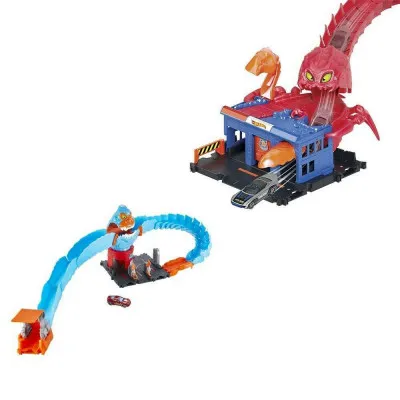 HOT WHEELS ΠΙΣΤΕΣ CITY ΜΕ ΘΗΡΙΑ