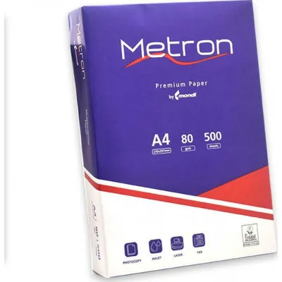 METRON ΧΑΡΤΙ ΞΗΡ/ΚΟ Α4 80γρ. 500Φ.