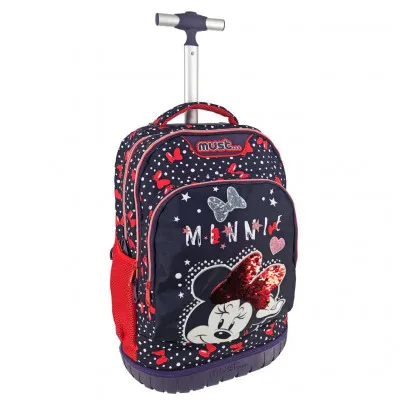 ΤΣΑΝΤΑ ΤΡΟΛΛΕΥ 31Χ20Χ47 3ΘΗΚΕΣ MINNIE