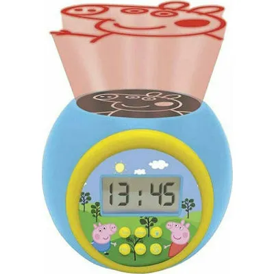 PEPPA PIG PROJECTOR ALARM CLOCK WITH TIMER