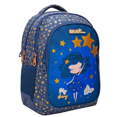ΤΣΑΝΤΑ ΠΛΑΤΗΣ MUST 32X18X43 3ΘΗΚΕΣ MY SHINY STAR