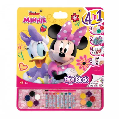 ΣΕΤ ΖΩΓΡΑΦΙΚΗΣ GIGA BLOCK 4 IN 1 MINNIE