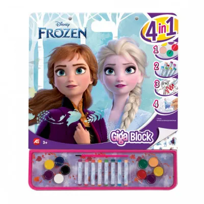 ΣΕΤ ΖΩΓΡΑΦΙΚΗΣ GIGA BLOCK 4 IN 1 FROZEN