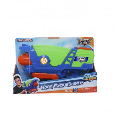FAST SHOTS WATER BLASTER AQUA EXTINGUISHER UP TO 10M WITH TANK 3200ML