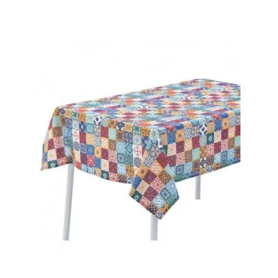 ΤΡΑΠΕΖΟΜΑΝΤΗΛΟ ΥΦΑΣΜΑΤΙΝΟ MULTICOLOR 110X180