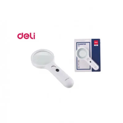 DELI ΦΑΚΟΣ ΜΕΓΕΘΥΝΤΙΚΟΣ LED ΠΛΑΣΤΙΚΟΣ ΚΑΡΤΕΛΑ 3x&11x 75mm ΛΕΥΚΟΣ