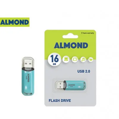 ALMOND FLASH DRIVE USB 16GB PASTEL ΓΑΛΑΖΙΟ