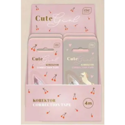 ΔΙΟΡΘΩΤΙΚΟ INTERDRUK MINI TAPE CUTE GIRL 4m 312181