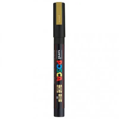 ΜΑΡΚΑΔΟΡΟΙ UNI POSCA PC-3M FINE GOLD