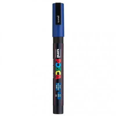 ΜΑΡΚΑΔΟΡΟΙ UNI POSCA PC-3M FINE BLUE