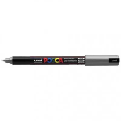 ΜΑΡΚΑΔΟΡΟΙ UNI POSCA PC-1MR EXTRA FINE SILVER