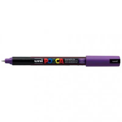 ΜΑΡΚΑΔΟΡΟΙ UNI POSCA PC-1MR EXTRA FINE VIOLET