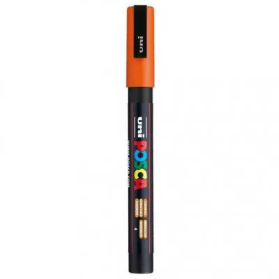 ΜΑΡΚΑΔΟΡΟΙ UNI POSCA PC-3M FINE ORANGE