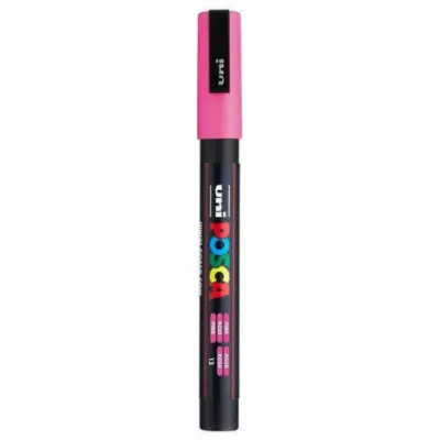 ΜΑΡΚΑΔΟΡΟΙ UNI POSCA PC-3M FINE PINK