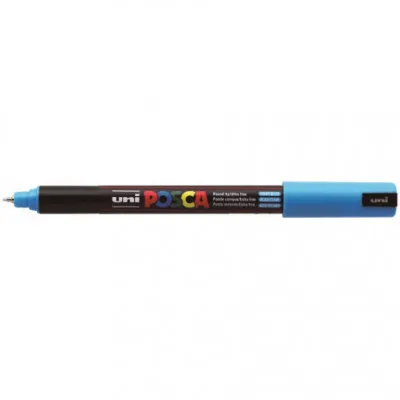 ΜΑΡΚΑΔΟΡΟΙ UNI POSCA PC-1MR EXTRA FINE LIGHT BLUE