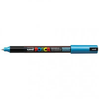 ΜΑΡΚΑΔΟΡΟΙ UNI POSCA PC-1MR EXTRA FINE METAL BLUE