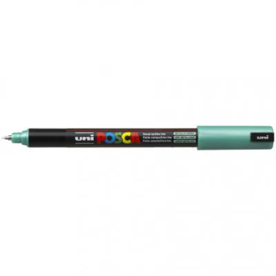 ΜΑΡΚΑΔΟΡΟΙ UNI POSCA PC-1MR EXTRA FINE METAL GREEN