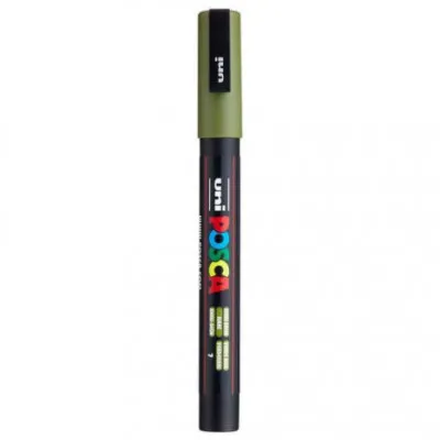 ΜΑΡΚΑΔΟΡΟΙ UNI POSCA PC-3M FINE KHAKI
