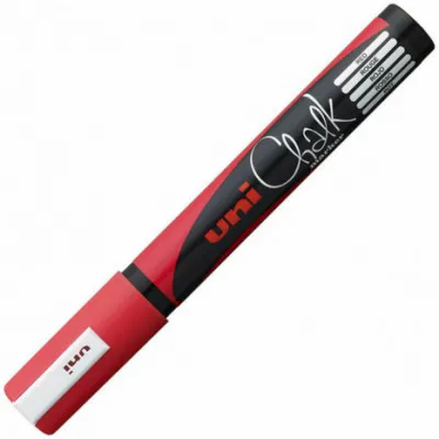 ΜΑΡΚΑΔΟΡΟΙ UNI POSCA PWE-5M CHALK RED
