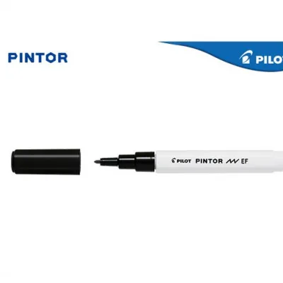 PILOT ΜΑΡΚ PAINT PINTOR EXTRA FINE ΜΑΥΡΟ