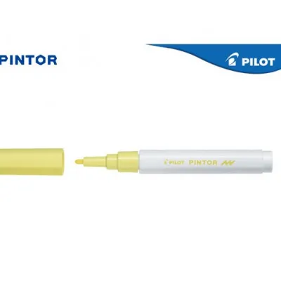 PILOT ΜΑΡΚ PAINT PINTOR FINE ΠΑΣΤΕΛ ΚΙΤΡΙΝΟ